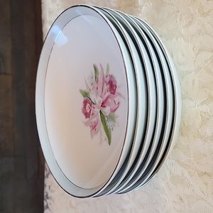 Noritake set of 6 vintage 229Rc Japan Dessert Soup bowl size 5 1/2 inch